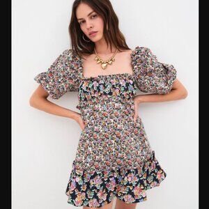 NWT For Love & Lemons Hudson Mini Dress Size Small
